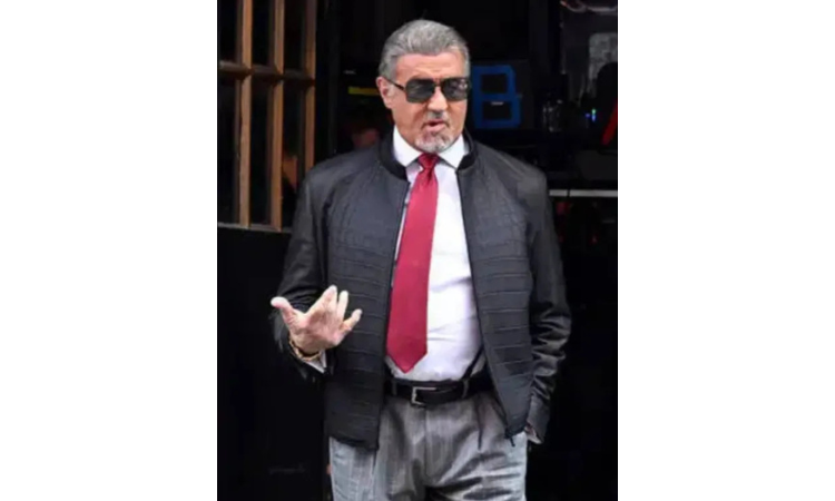 Sylvester Stallone NYC 2025 Jacket – Black